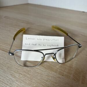 Randolph Engineering 5 1/2 Sunglasses Aviator Matte Chrome AF-52-20 FRAMES ONLY